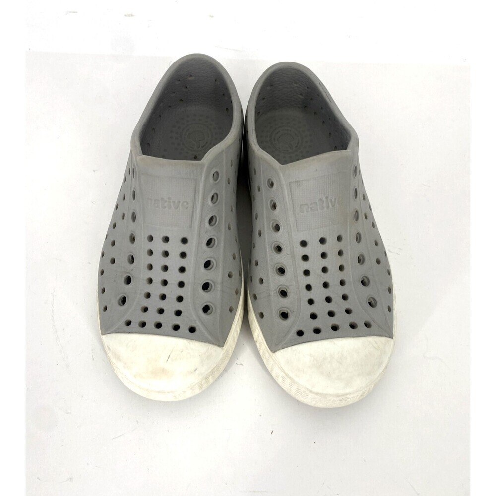 Native Jefferson Shoes Kids C10 Lightweight Breathable Unisex Slip On Summer